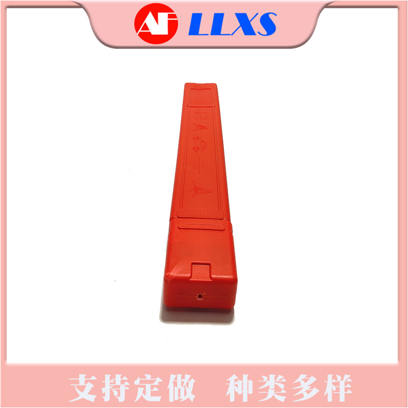 Car failure card wrapper red boxes, road hazard warning signs folding plastic boxes.