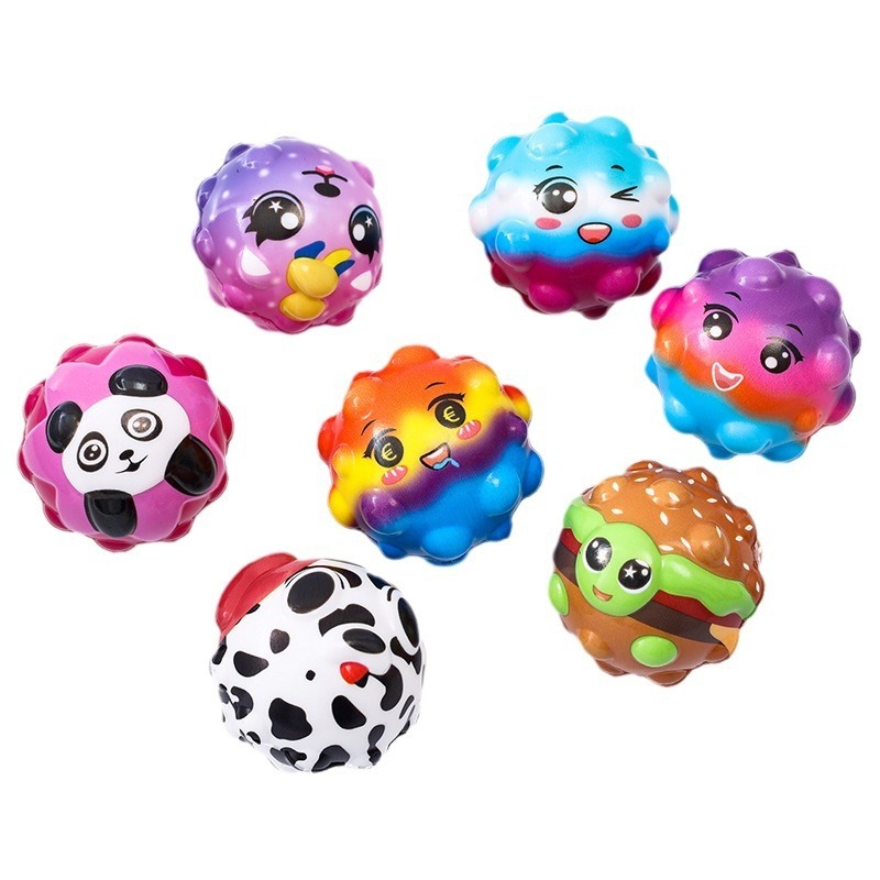 The Toon Bouncing Ball High Bouncing Ball Depresses the Toys Interactive Plant.