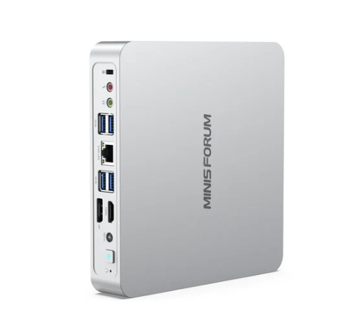 MINISFORUM迷你主機TH80薄款11代酷睿企業家用辦公電腦i7-11800H