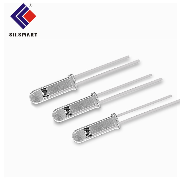 It's a direct supply of 4mm translucent long-jet-transparent long-gel direct-plug light from the blue light of the diode.