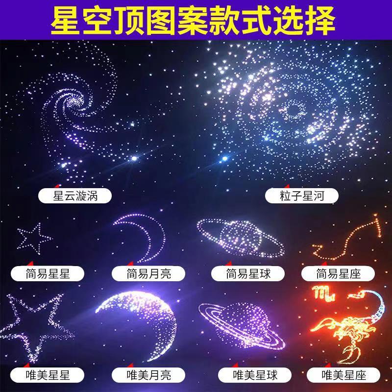 星空顶天花板满天星影音室家庭影院酒吧KTV会所家装室内星空顶