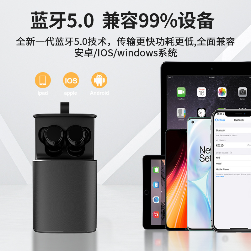 Tws Wireless headphones BSRI Wal-Mart Pops Microphones