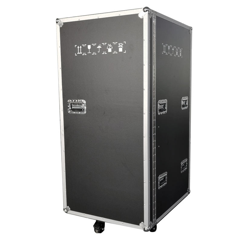 Shenzhen Institute's roller medical equipment transports air case display boxes with aluminium alloy frame stage boxes