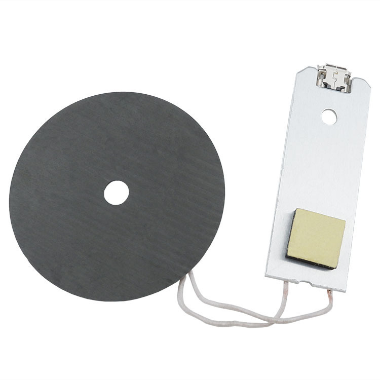 Customize the development of a 3-wire cycle of mobile phone wireless charge module, PCBA Program 15-watt vehicle-mounted wireless charge ring module