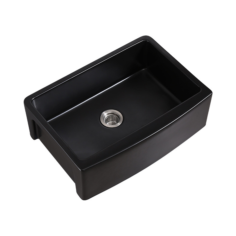 Porcelain bồn rửa chén, 30*21*10 inch, cái bồn đựng váy đen ngu ngốc ở Mỹ.
