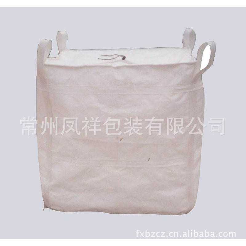 白色兜底噸包袋 塑料方型集裝袋 加厚工業高空吊物集裝袋廠家批發