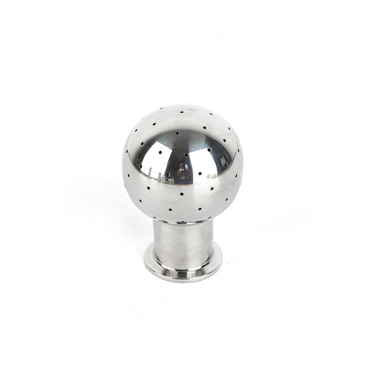 304 stainless steel fixed-cleaning ball-level 360-degree filtration cans with a thread-tweed tight cleaner