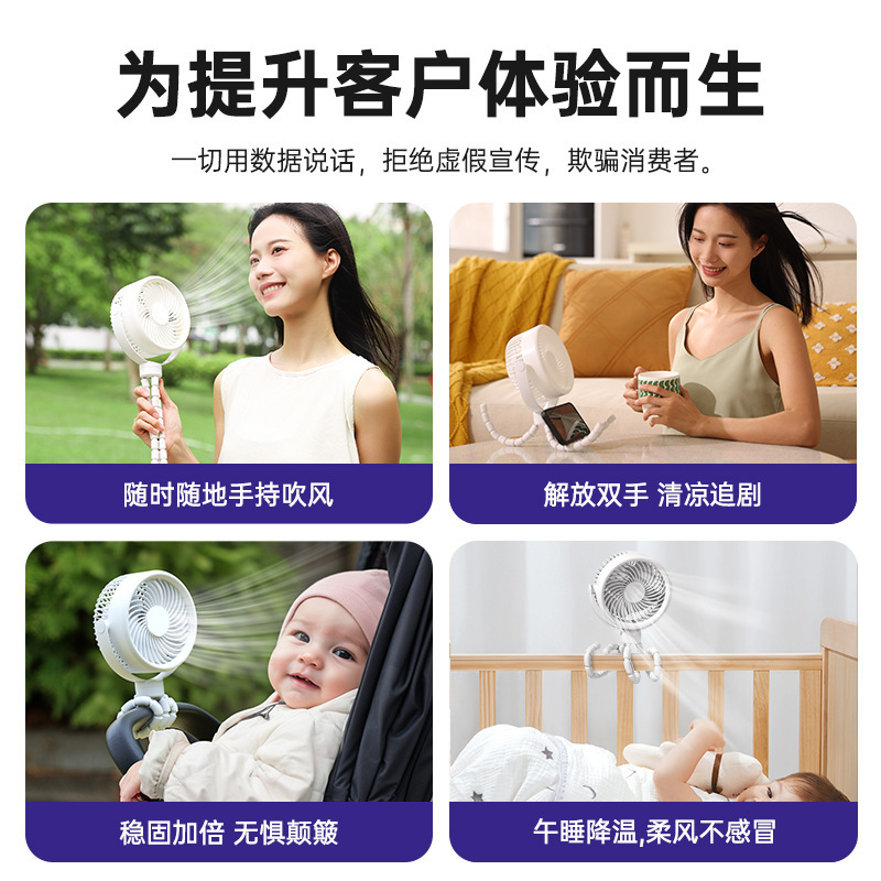 Fan hâm mộ xe hơi cỡ 6 inch của Amazon.