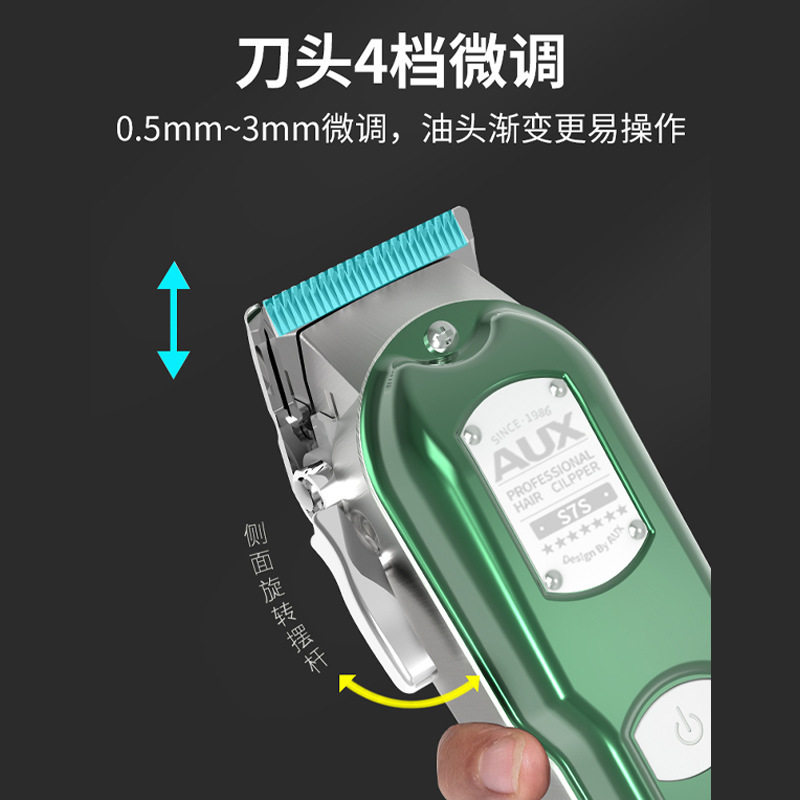 Tiệm làm tóc Ox. Điện giật đặc biệt. Dao găm đầu.
