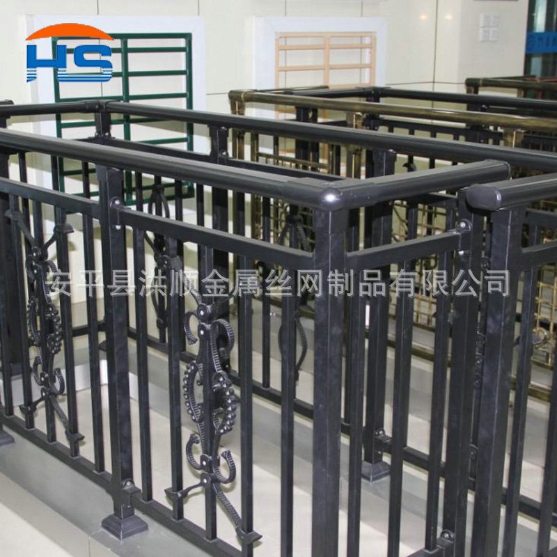 Zinc steel fence in the plant's ready-made impregnated area.