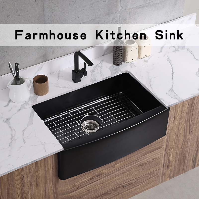 Porcelain bồn rửa chén, 30*21*10 inch, cái bồn đựng váy đen ngu ngốc ở Mỹ.