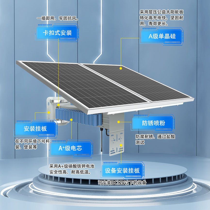 Hệ thống cung cấp điện năng cao giám sát hệ thống cung cấp điện cho việc cài đặt các thành phần chống máy phát điện trên các tấm quang điện bên ngoài thành phố