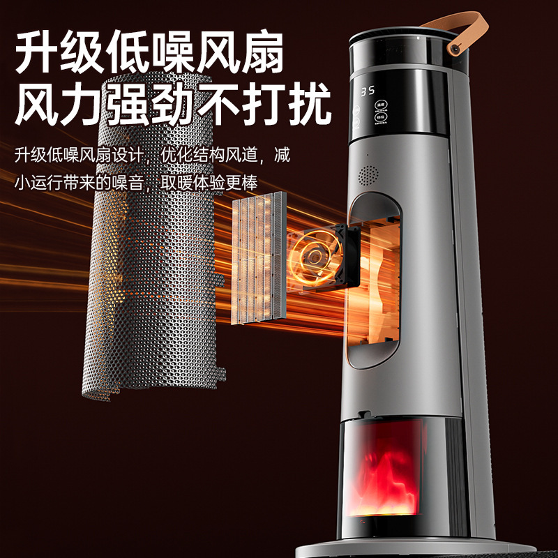 Wet-heated winder, the heater, a static high-power domestic heater, an energy-efficient stand-by heater