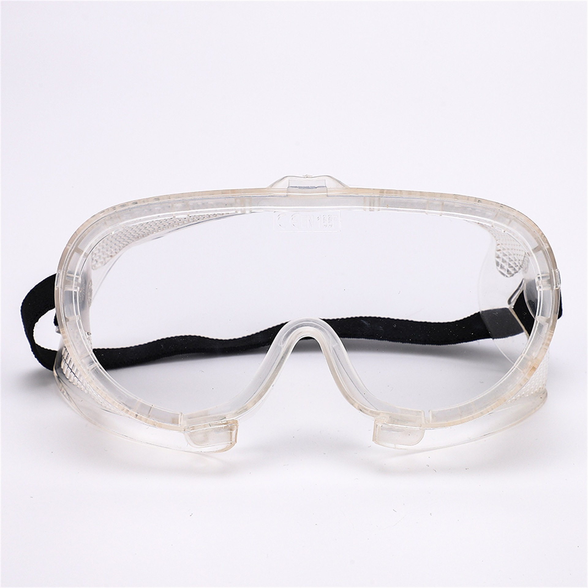 Flying flue sand and dust protection goggles are completely closed, blindfolded, transparent, protective eyeglasses.