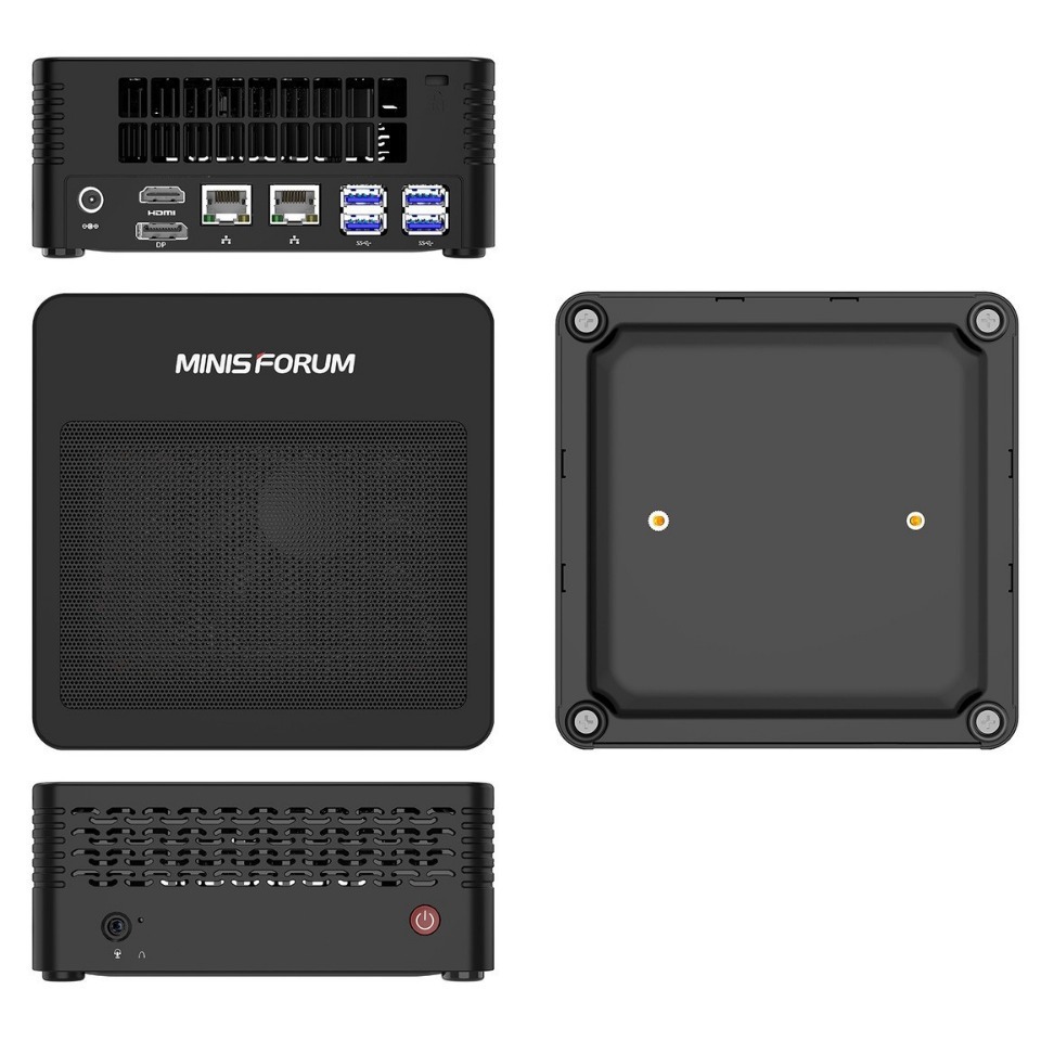 廠家直銷MINISFORUM X500 AMD銳龍7 5700G 迷你小主機微型電腦