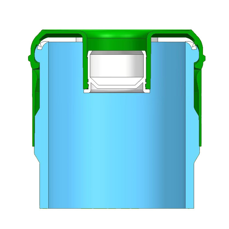 饮用桶装水加仑塑料聪明瓶盖斜拉丝防漏纯净水桶盖子PC塑料密封盖