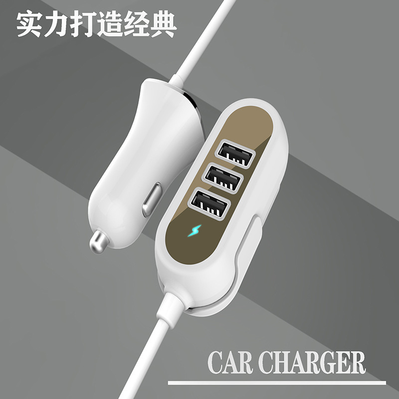 Quay trở lại khu vực mới, QC3.0. Tương tự như dòng 4USB, mặt trận và mặt sau đa chức năng.