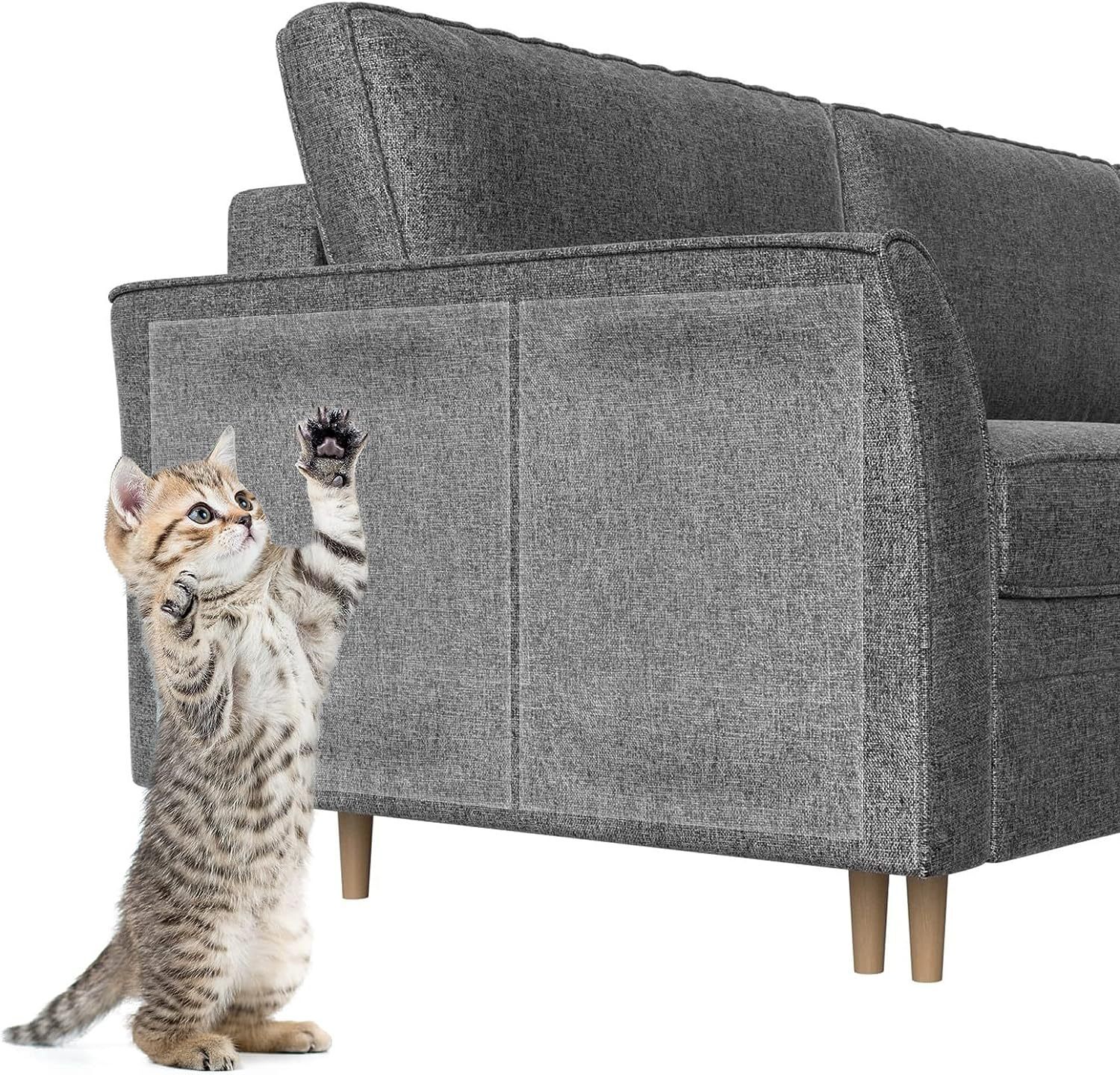 Cross-border feline claw couch patches, furniture transparent protection against shaving tape, cat capture couch pads.