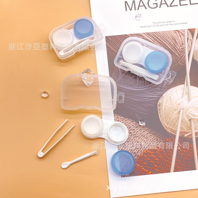 New manufacturers provide hot-for-heated contact lens boxes with double-coloured and transparent double-column boxes.