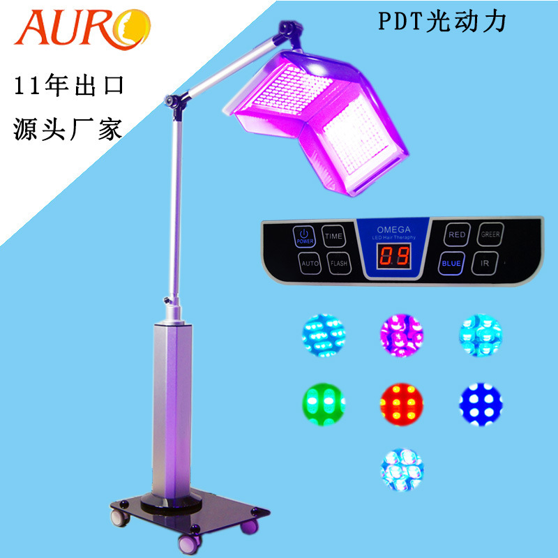 Ảnh làm tóc bằng đèn LED, quang phổ, quang phổ.