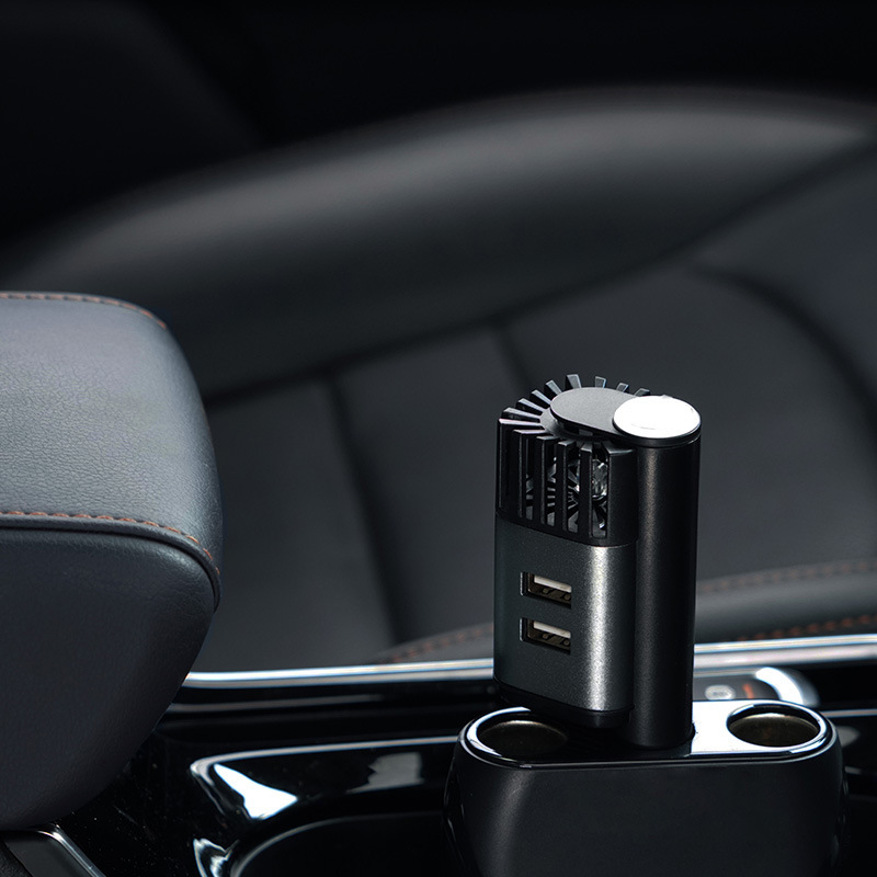 Hai lần tải nhanh USB i-on làm sạch không khí, làm sạch toa thuốc lá hai lần