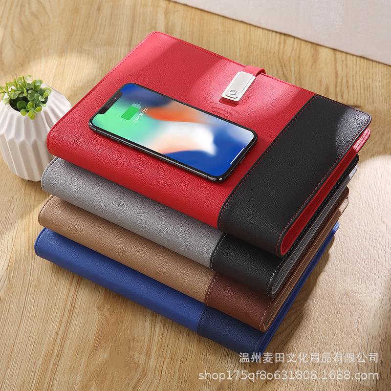 Mobile power-spread box logo for chargeable multifunctional notebooks