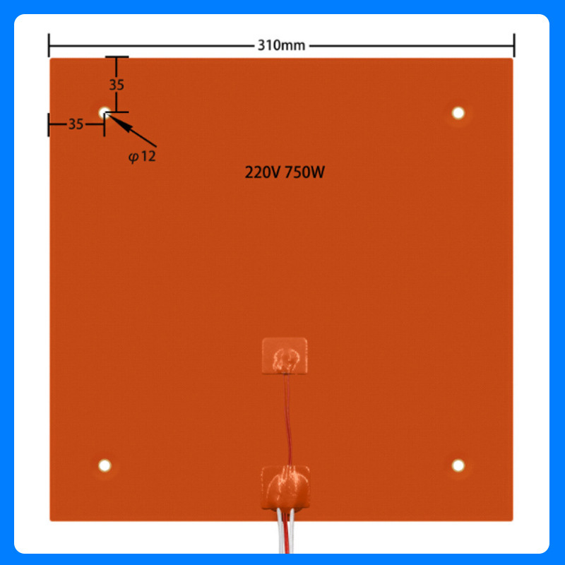 Máy in 3D làm nóng đĩa cứng Silicon