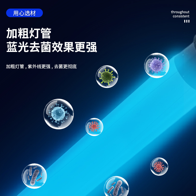 Fish tank UV ultraviolet microbicide lamp water disinfection exclusive of algae ponds for wholesale distribution to water-screech lamps