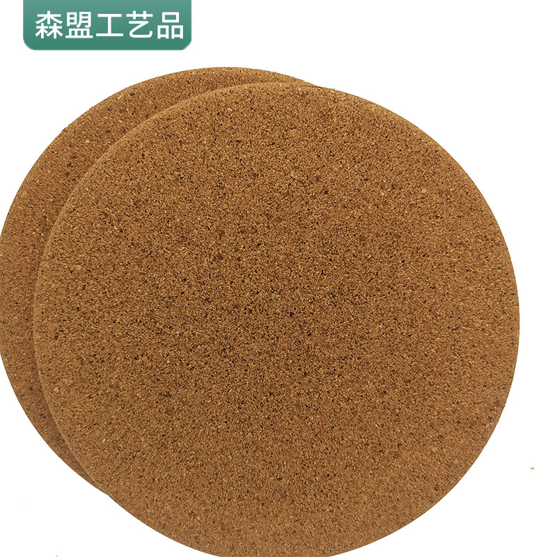 Round softwood insulation pads FSC Plant Wholesale softwood boiler pads BSCI