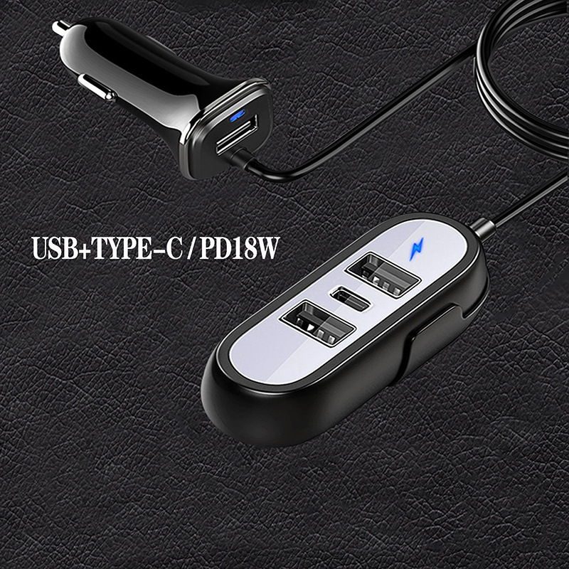 Kiểu-c+3USB mới được kéo về phía sau với bộ tải nhanh đa chức năng