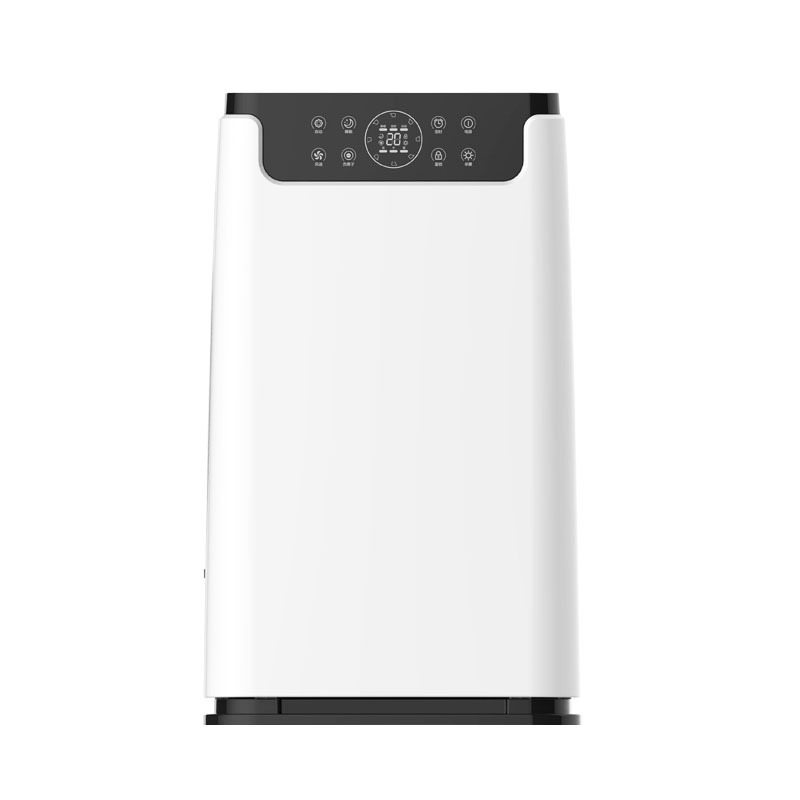 Distribution of formaldehyde PM2.5 from an air machine in a negative ion air purification unit in the office bedroom