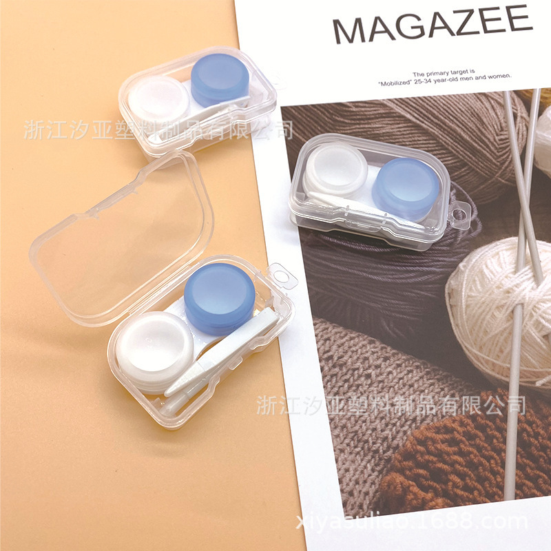 New manufacturers provide hot-for-heated contact lens boxes with double-coloured and transparent double-column boxes.