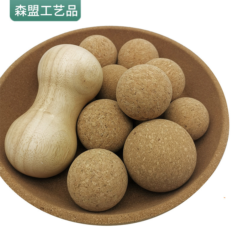 FSC softwood massage ball, high-density softwood yoga ball, BSCCI softwood factory.