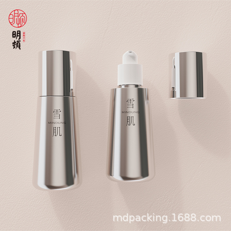 明顿包装 化妆品瓶子高级110ml150ml原液精华油瓶水乳液按压泵瓶