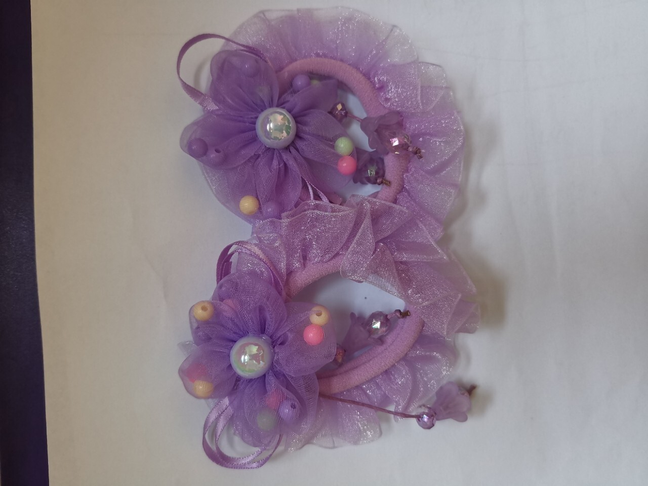 In winter, you can't have a purple-coloured, independently packaged princess pearl hairpin.