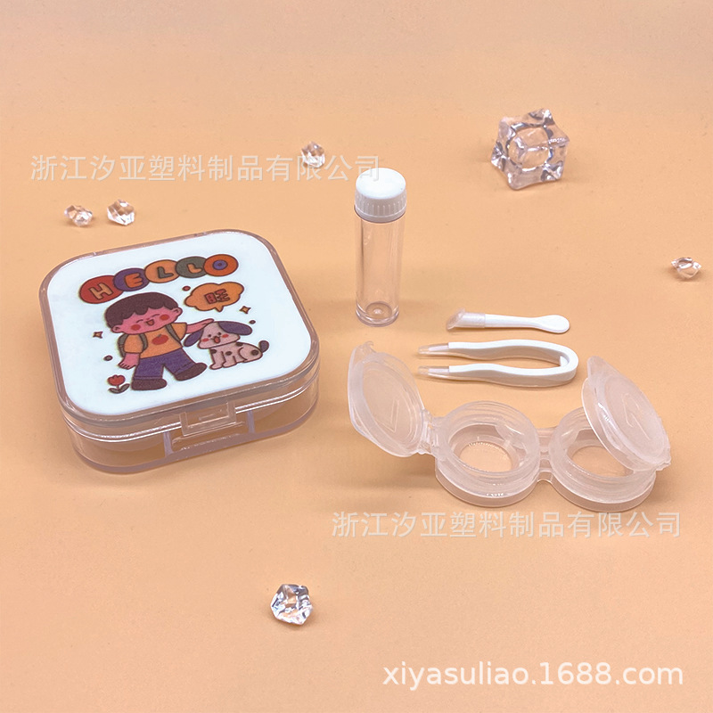 The contact lens box, the wholesale shell, the transparent pupil box, the twin box, and the partner box.