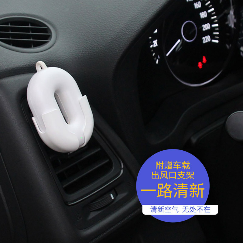 Vòng cổ máy lọc không khí di động có ion để loại bỏ khói thuốc lá cũ