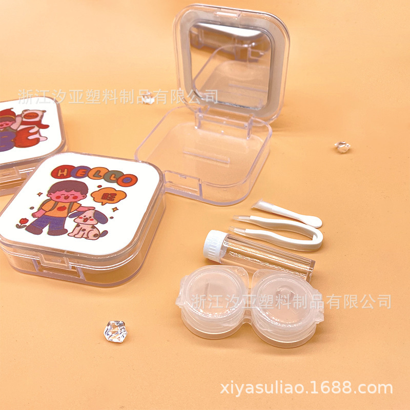 The contact lens box, the wholesale shell, the transparent pupil box, the twin box, and the partner box.