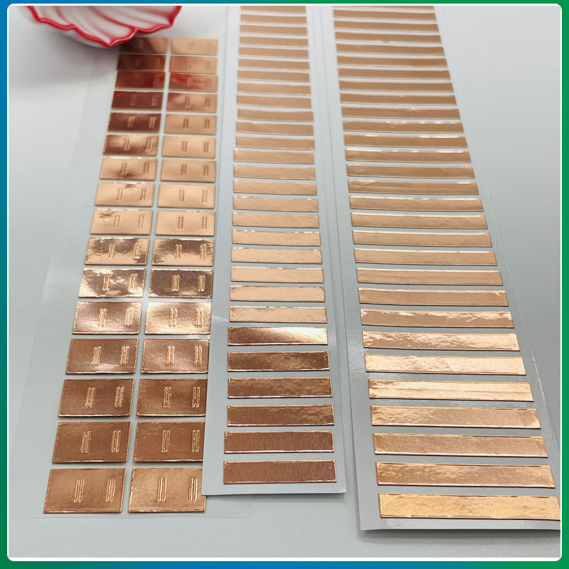 Customize the copper tablets, touch the switch to shield the electromagnetic shield from heat interference, single-guided double-directed copper tape.