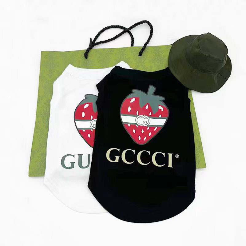 Đồ hóa trang thú cưng mới của con chó áo vest thiết kế T-shirt Teddy Little Eddie Summers.