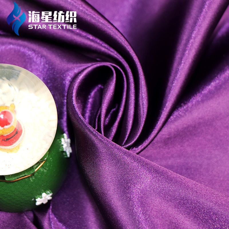 Cung cấp cho 50D*75D váy cưới với rượu gin màu lụa.