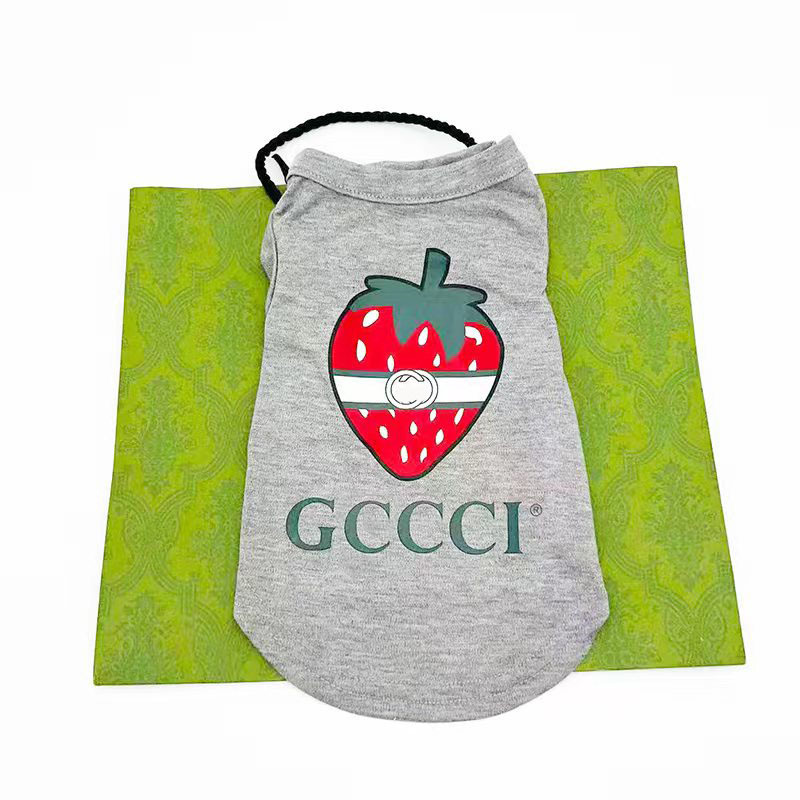 Đồ hóa trang thú cưng mới của con chó áo vest thiết kế T-shirt Teddy Little Eddie Summers.