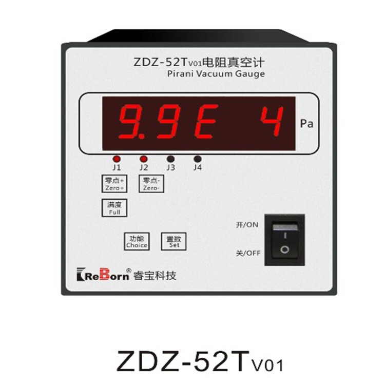 供应ZDZ-52T电阻真空计 LED数显 现货批发零售   真空测量计