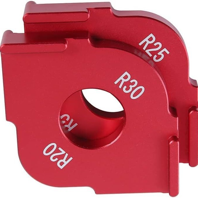 Carpentry tool round corner R round arc carpentry semi-round fast-positioning model