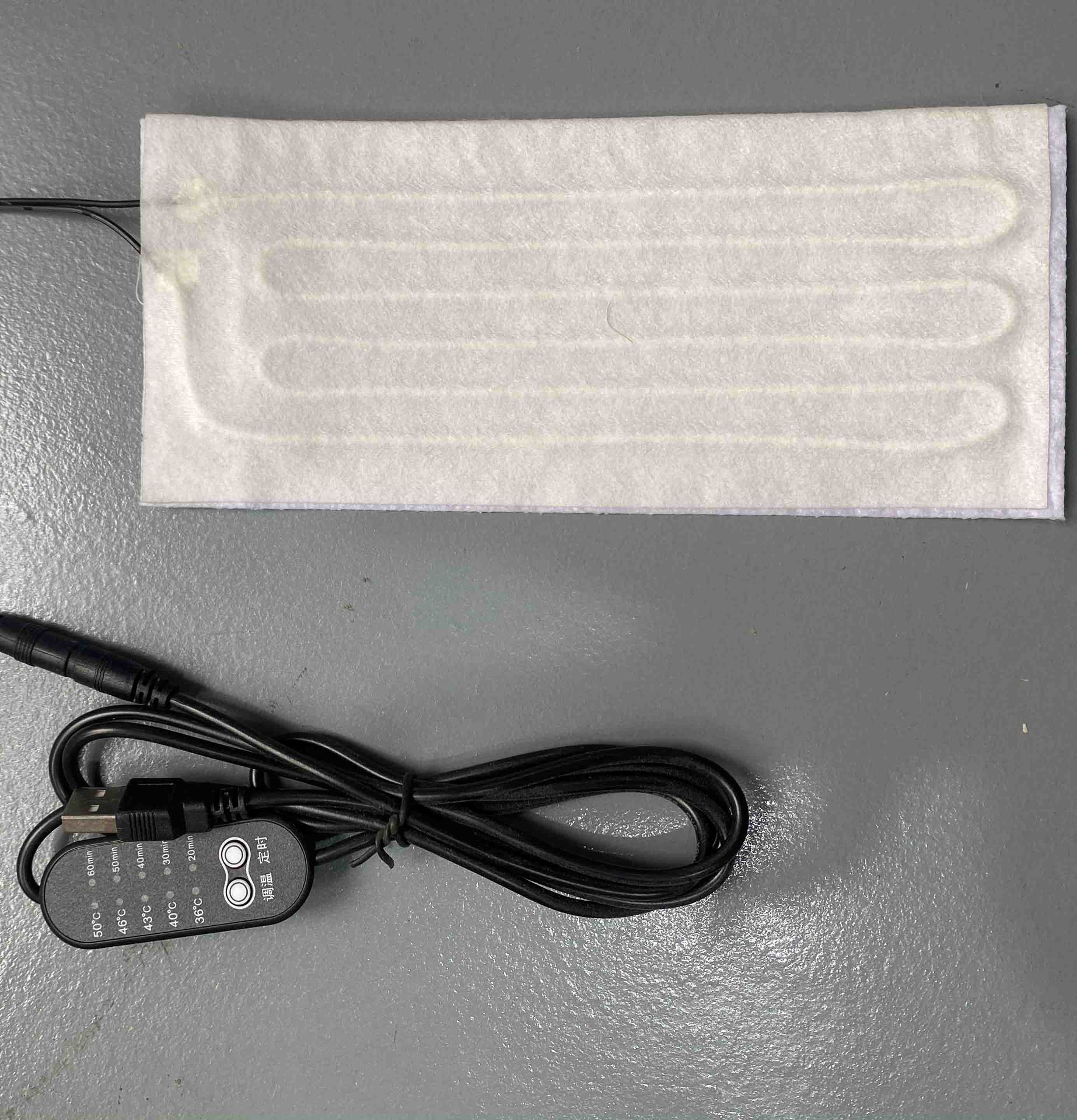 Nhiệt độ điều chỉnh nhiệt độ cổ, đai với màng nhiệt, 10 *20 gối nóng điện, tóc gối.