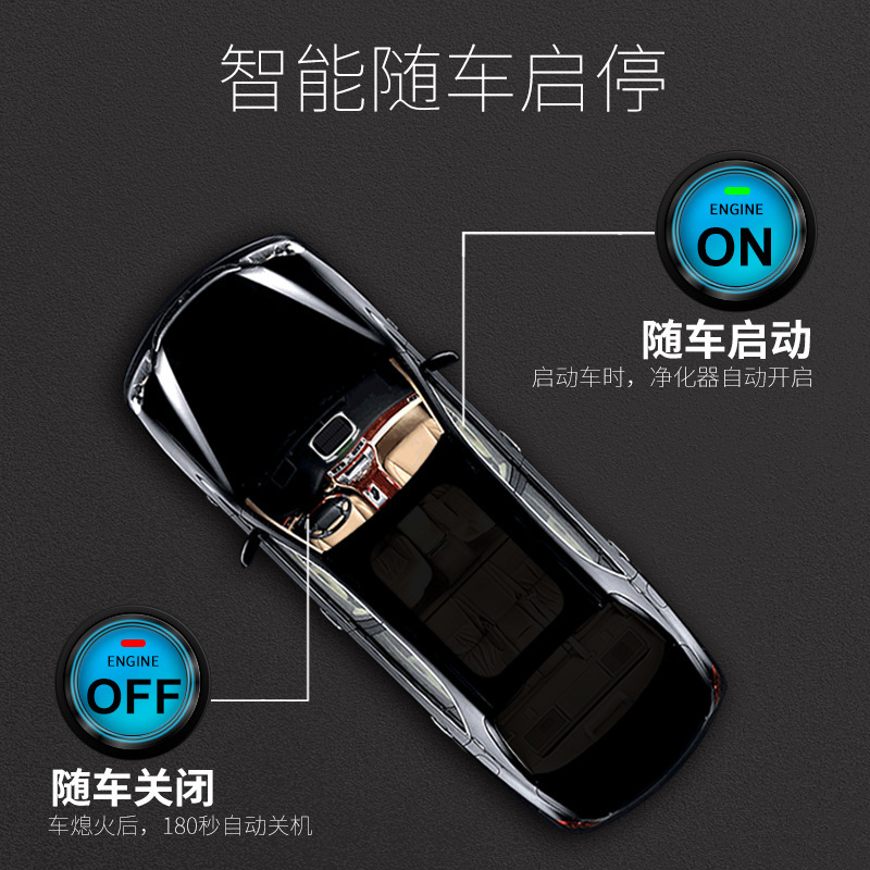 Một chiếc xe mới với một chiếc xe hơi năng lượng mặt trời với máy lọc khí mới có mùi bạch kim và vân vân.