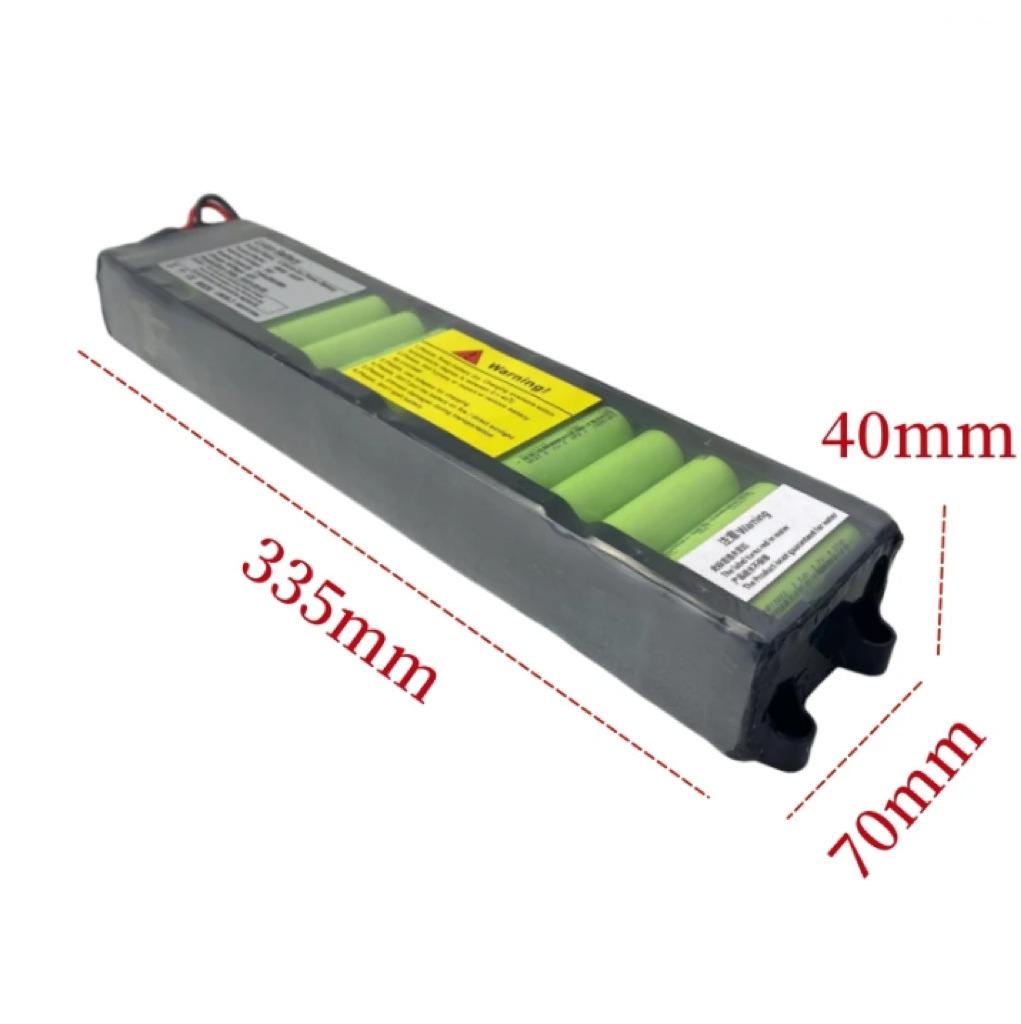 Lithium cell 36v7.8a of an electric skateboard vehicle applies to a millimetre equivalent.