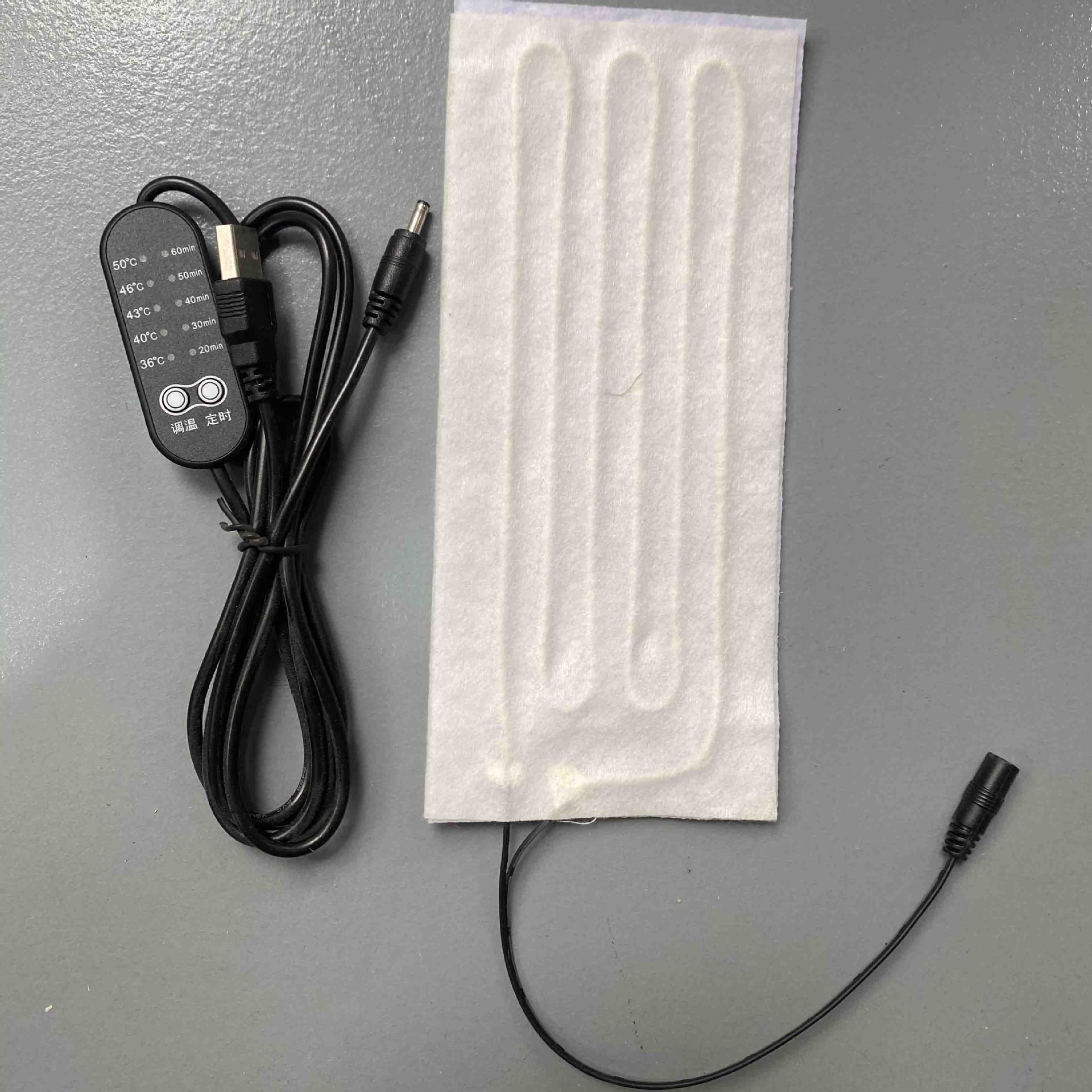 Nhiệt độ điều chỉnh nhiệt độ cổ, đai với màng nhiệt, 10 *20 gối nóng điện, tóc gối.