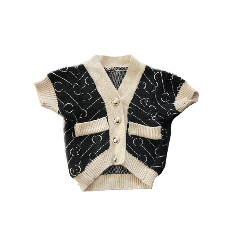 "Autumn and winter dog sweaters, stylish pet knitting suit, Teddy's little dog-cat costume."