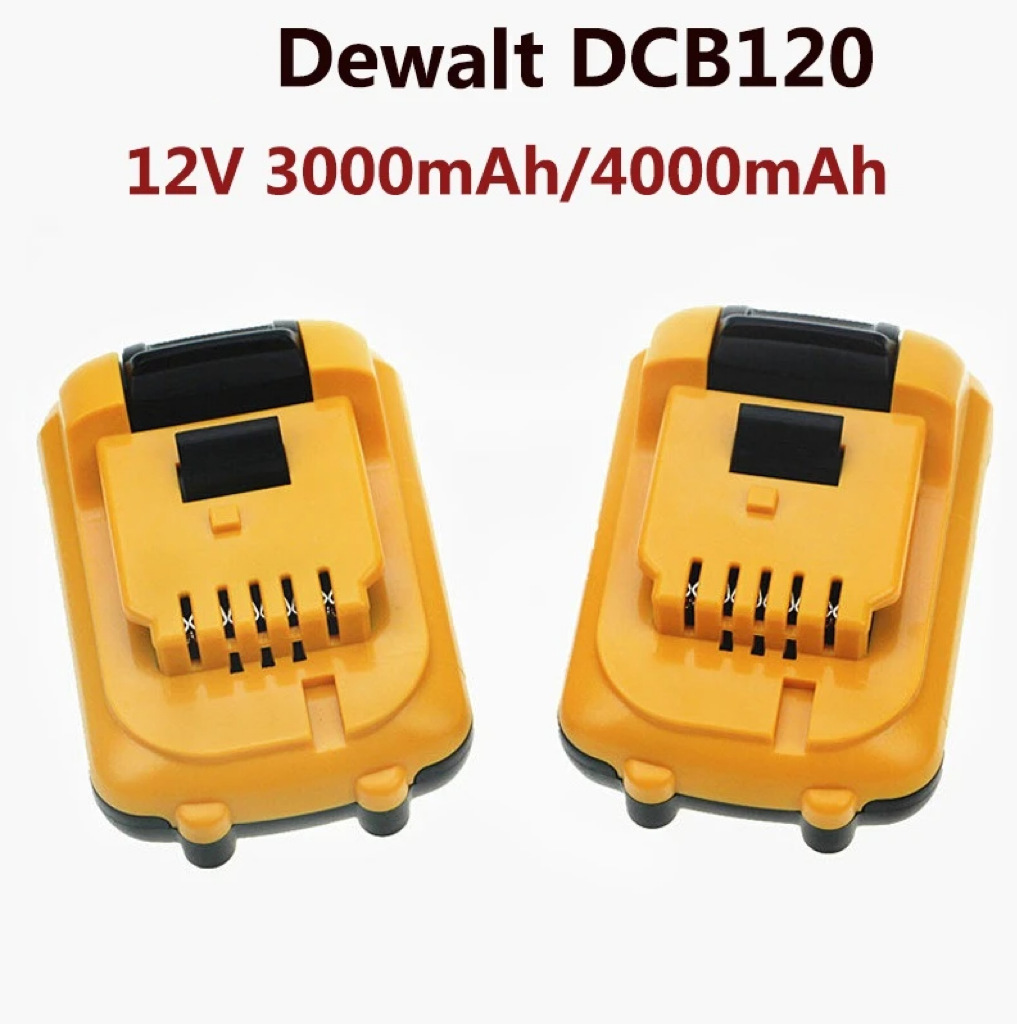 Delwats 10.8 v/12v 리튬 전지 DCB120 DCB122 DCB125 DCB123